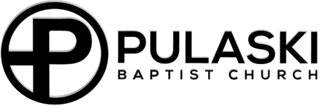 Pulaski Baptist Church Logo Horizontial Black